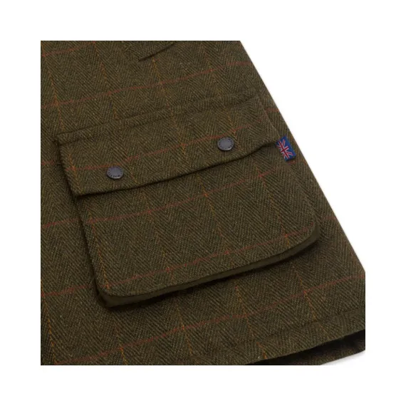 Chaleco de Caza Walker and Hawkes Derby Tweed Barrington