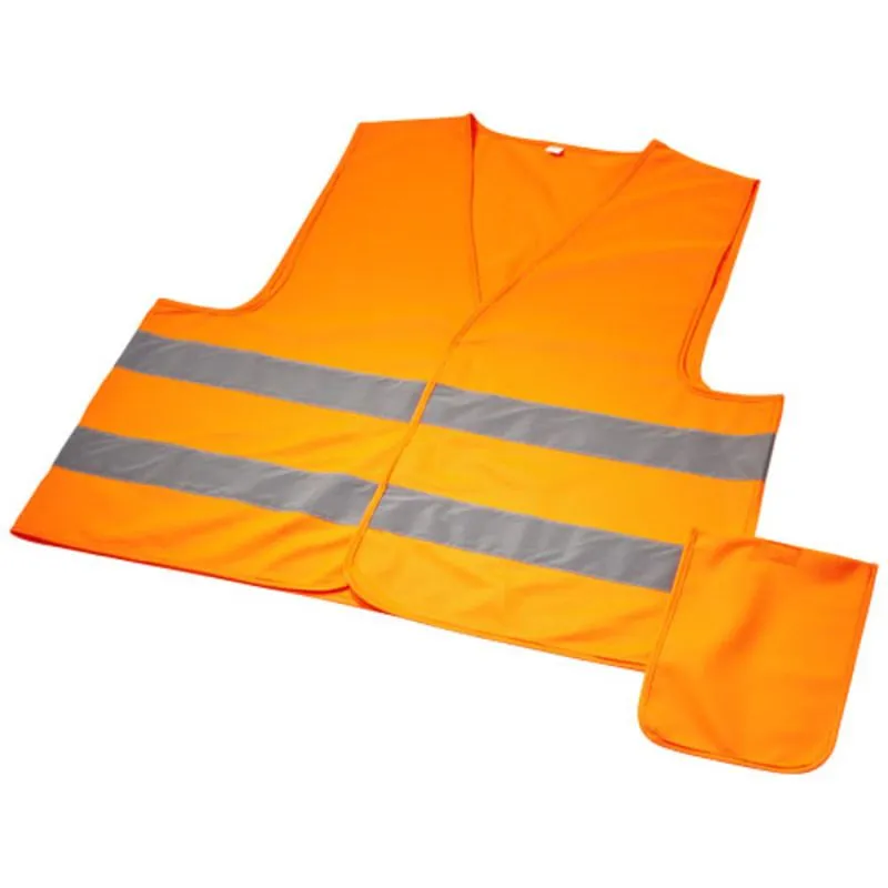 CHALECO DE SEGURIDAD CON BOLSA PARA USO PROFESIONAL 'WATCHOUT'