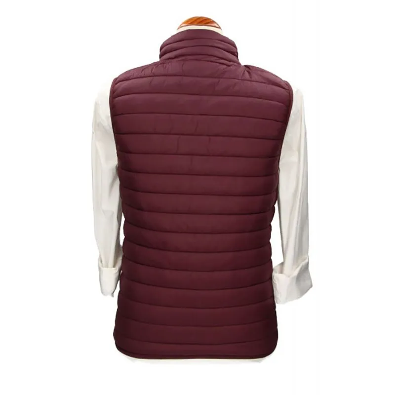Chaleco Gilet acolchado vino