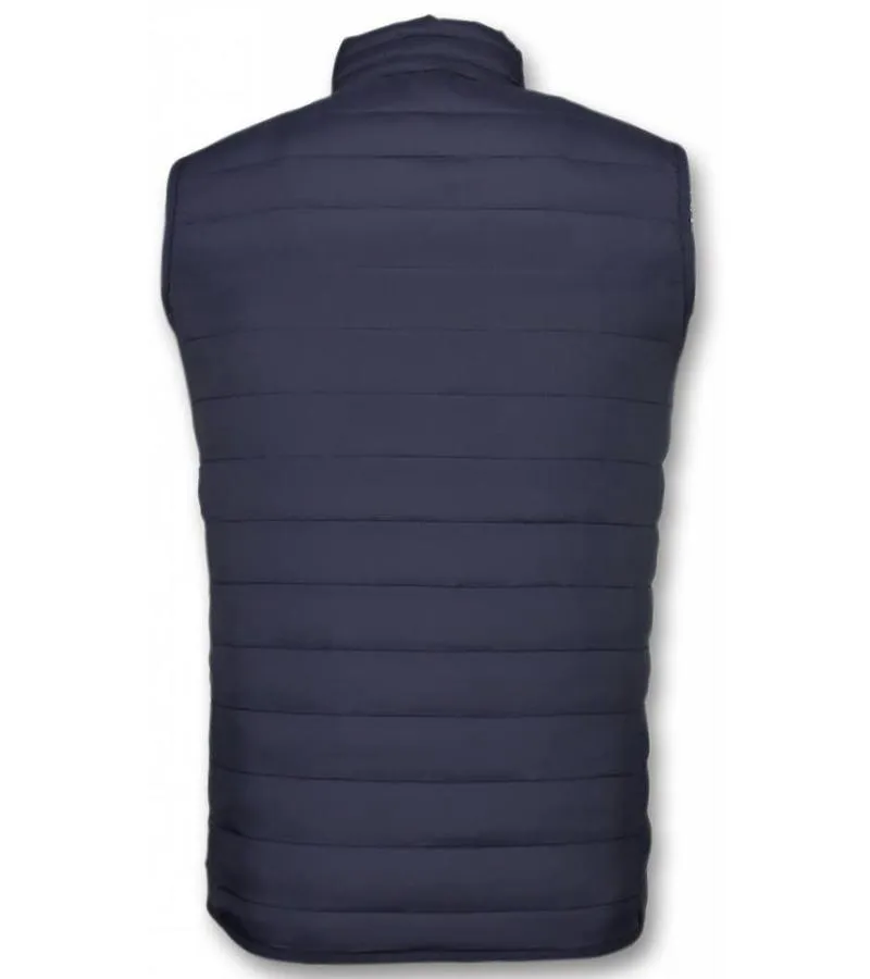 CHALECO HOMBRE  CASUAL CHALECO  AZUL