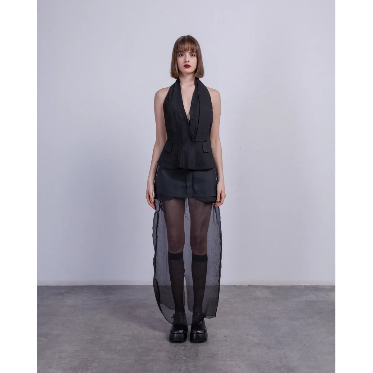 Chaleco Malloni M24E30566 Negro
