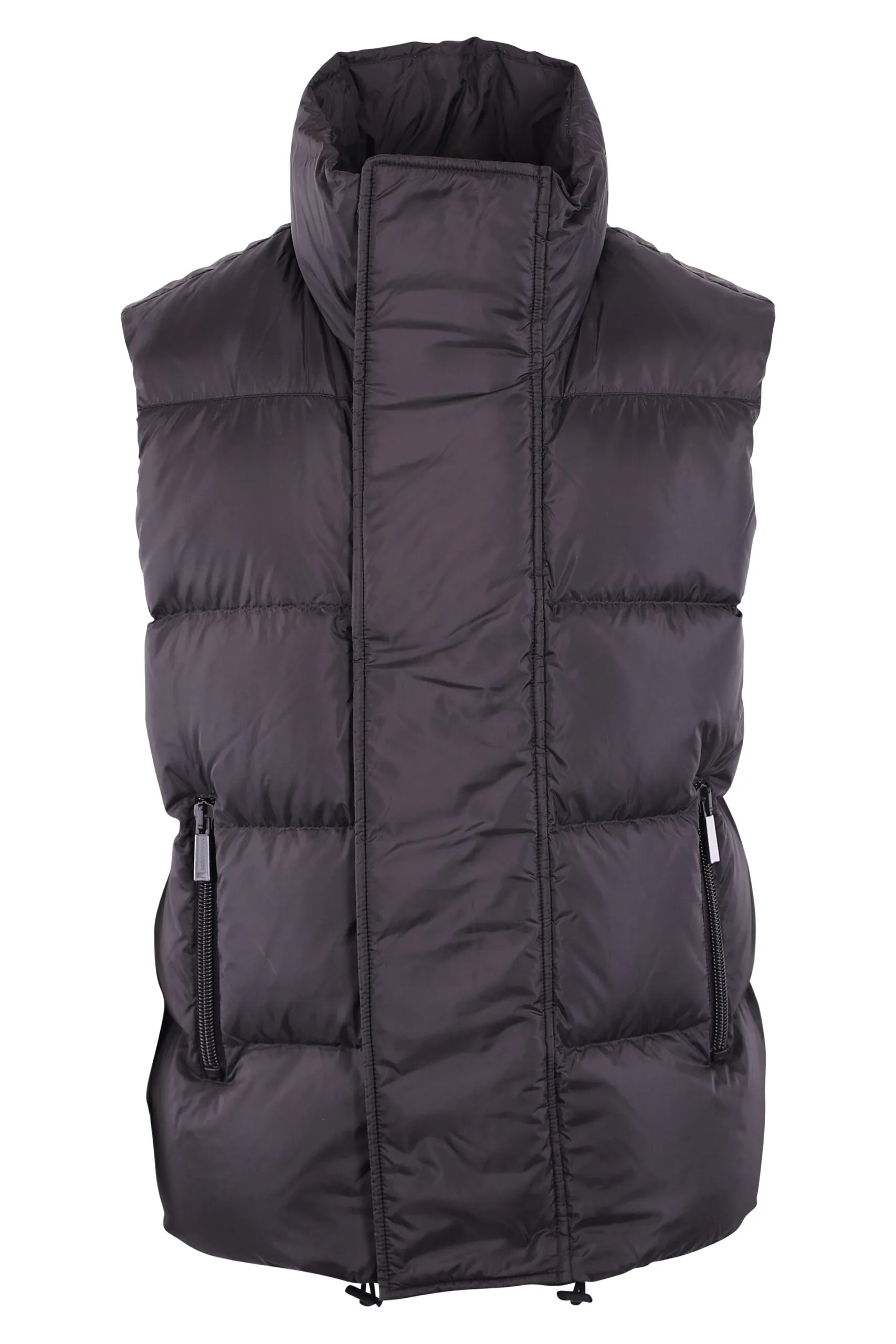 Chaleco negro acolchado