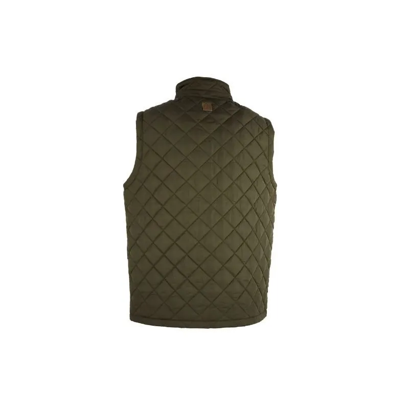 Chaleco Oxford Blue Aron Quilted Olive