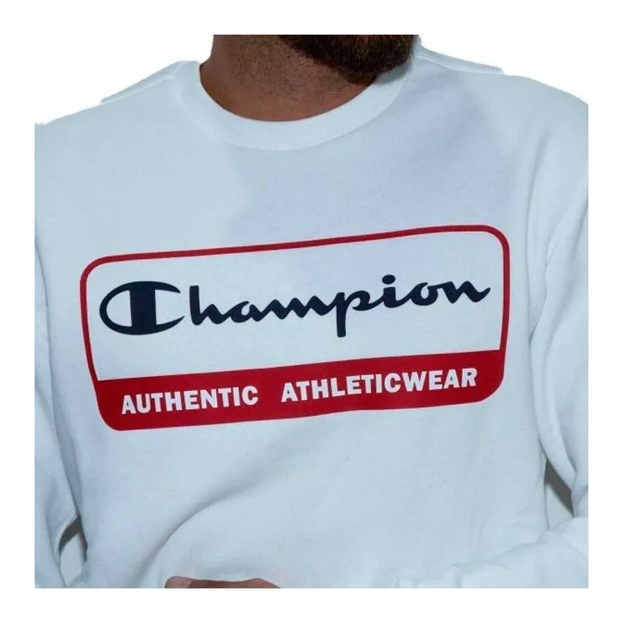 Champion Sudadera Hombre 219162 WW001 BLANCO