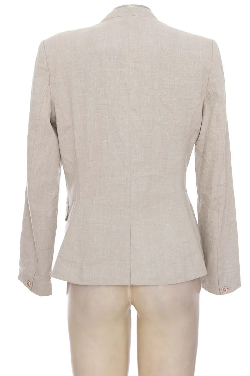 CHAQUETA / ABRIGO COLOR BEIGE  ZARA