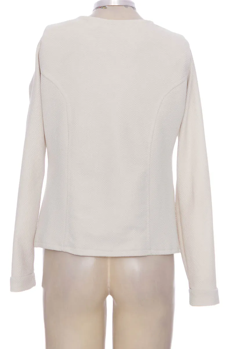 CHAQUETA / ABRIGO COLOR BLANCO  CLOSEANDO