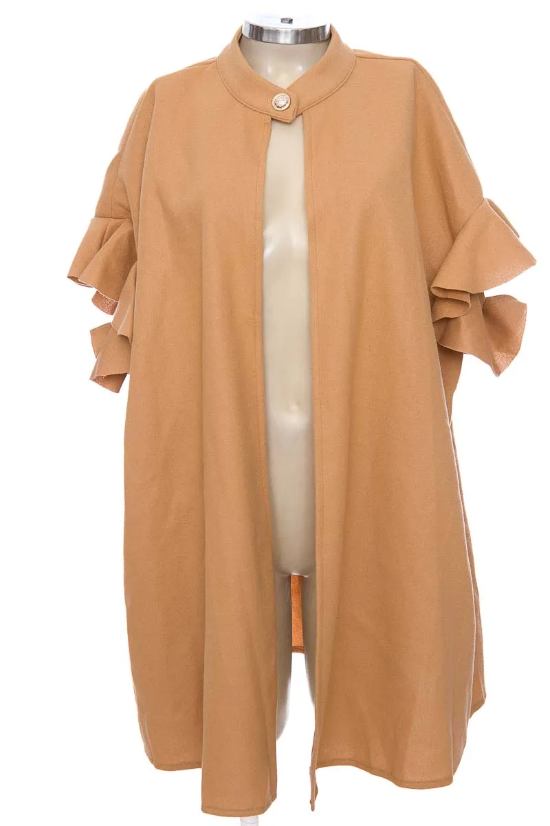 CHAQUETA / ABRIGO COLOR CAFé  SHEIN