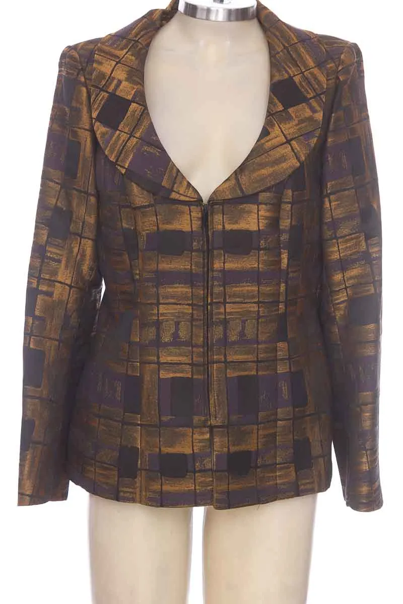 CHAQUETA / ABRIGO COLOR DORADO  CLOSEANDO