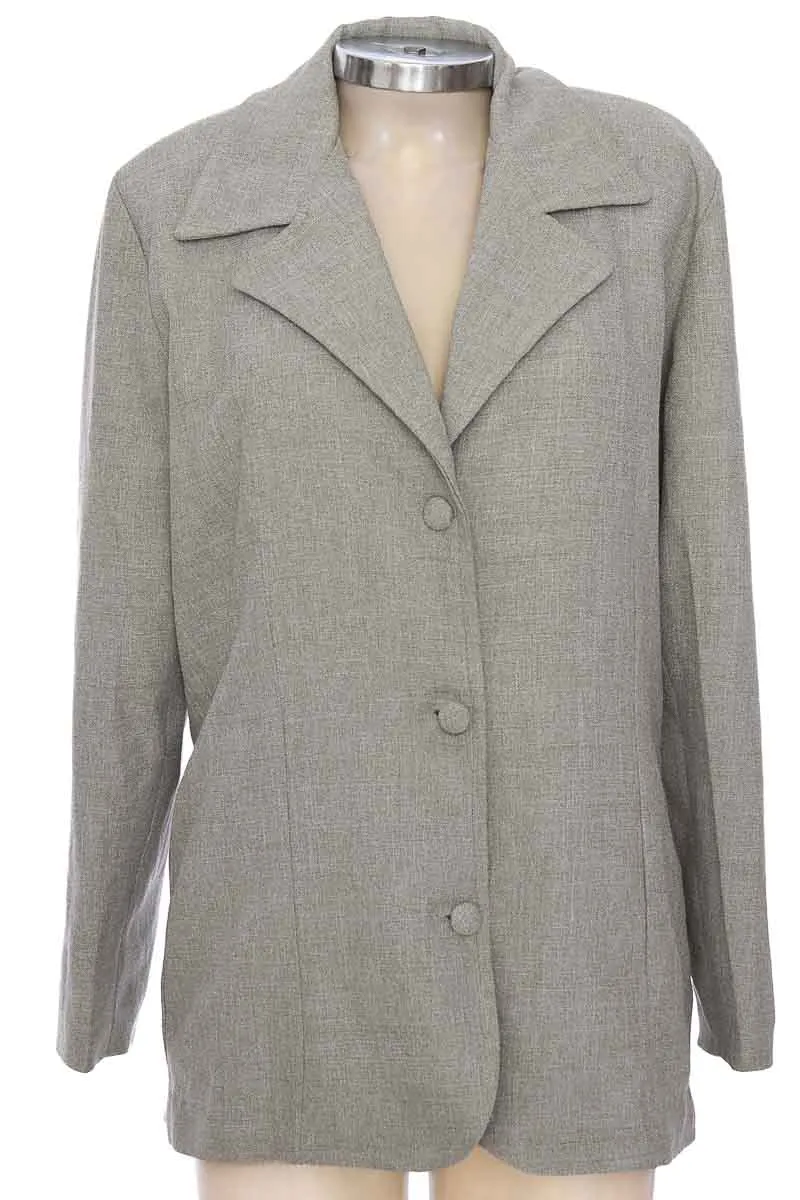 CHAQUETA / ABRIGO COLOR GRIS  CLOSEANDO