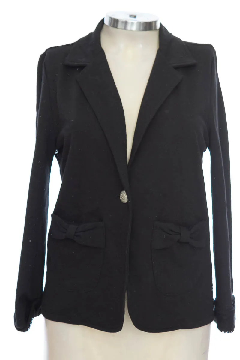 CHAQUETA / ABRIGO COLOR NEGRO  ALMA