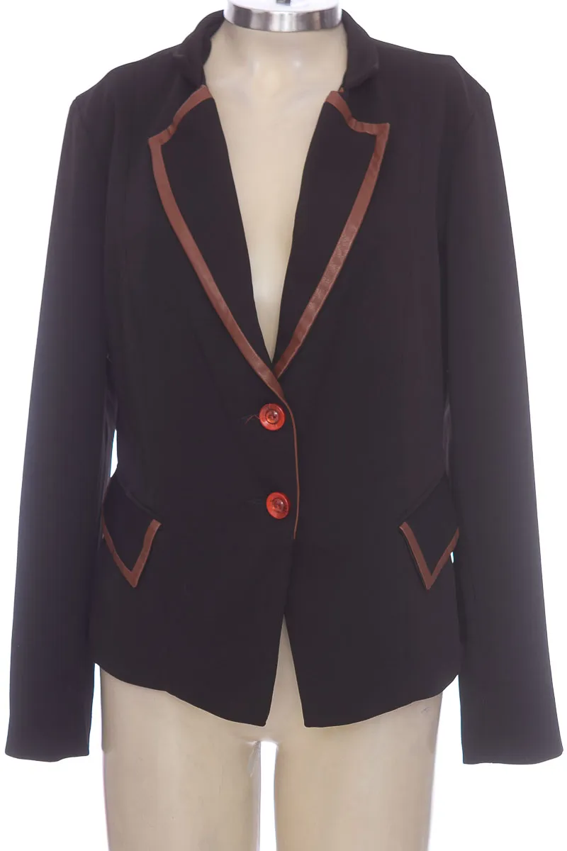 CHAQUETA / ABRIGO COLOR NEGRO  ANAROX