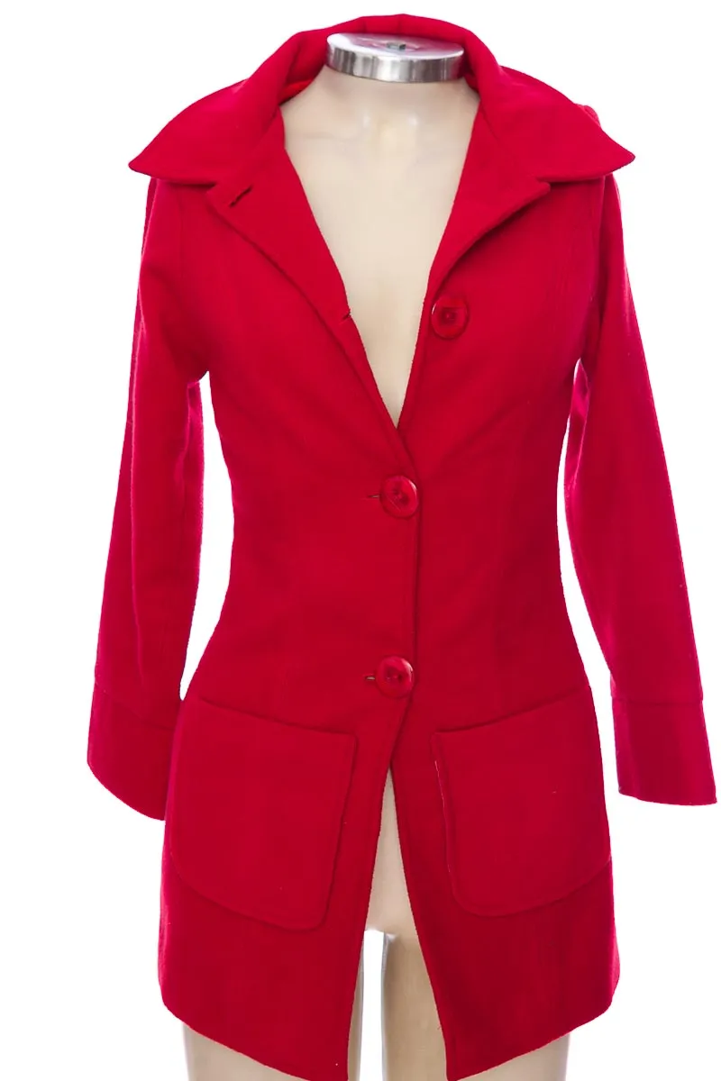 CHAQUETA / ABRIGO COLOR ROJO  CLOSEANDO