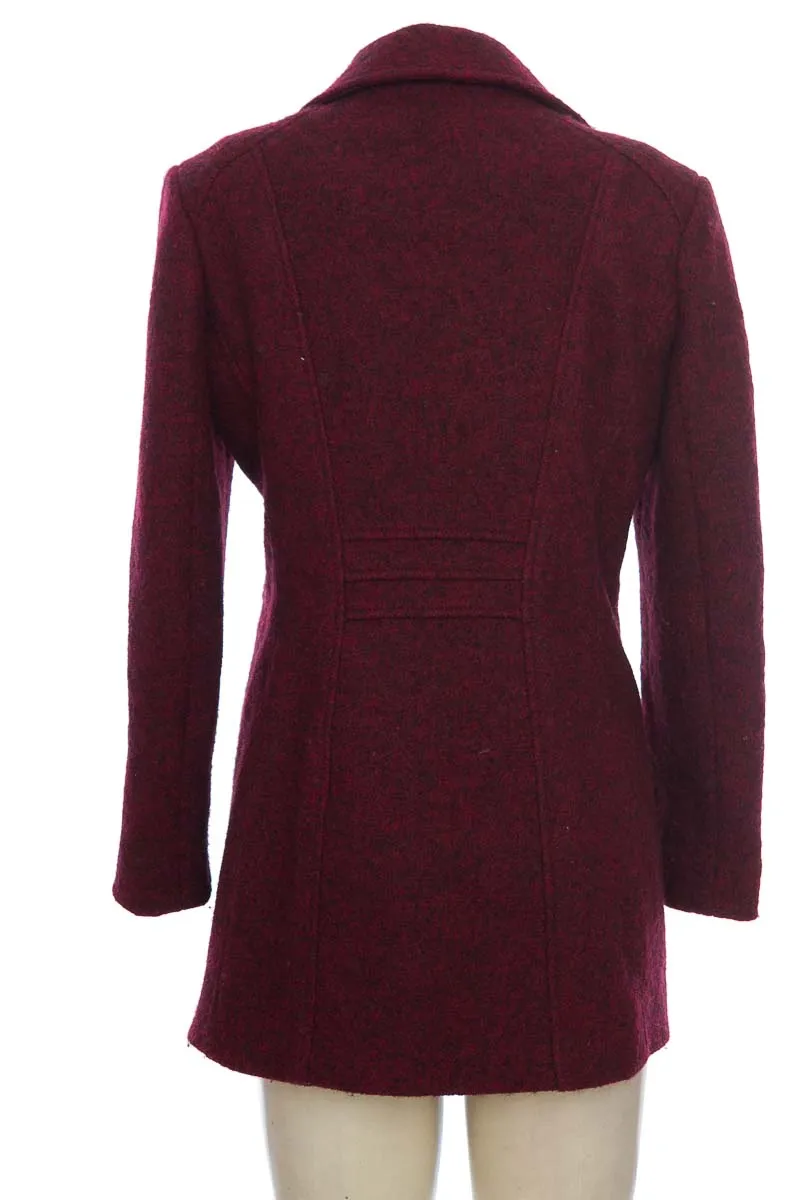 CHAQUETA / ABRIGO COLOR VINOTINTO  CARRETEL