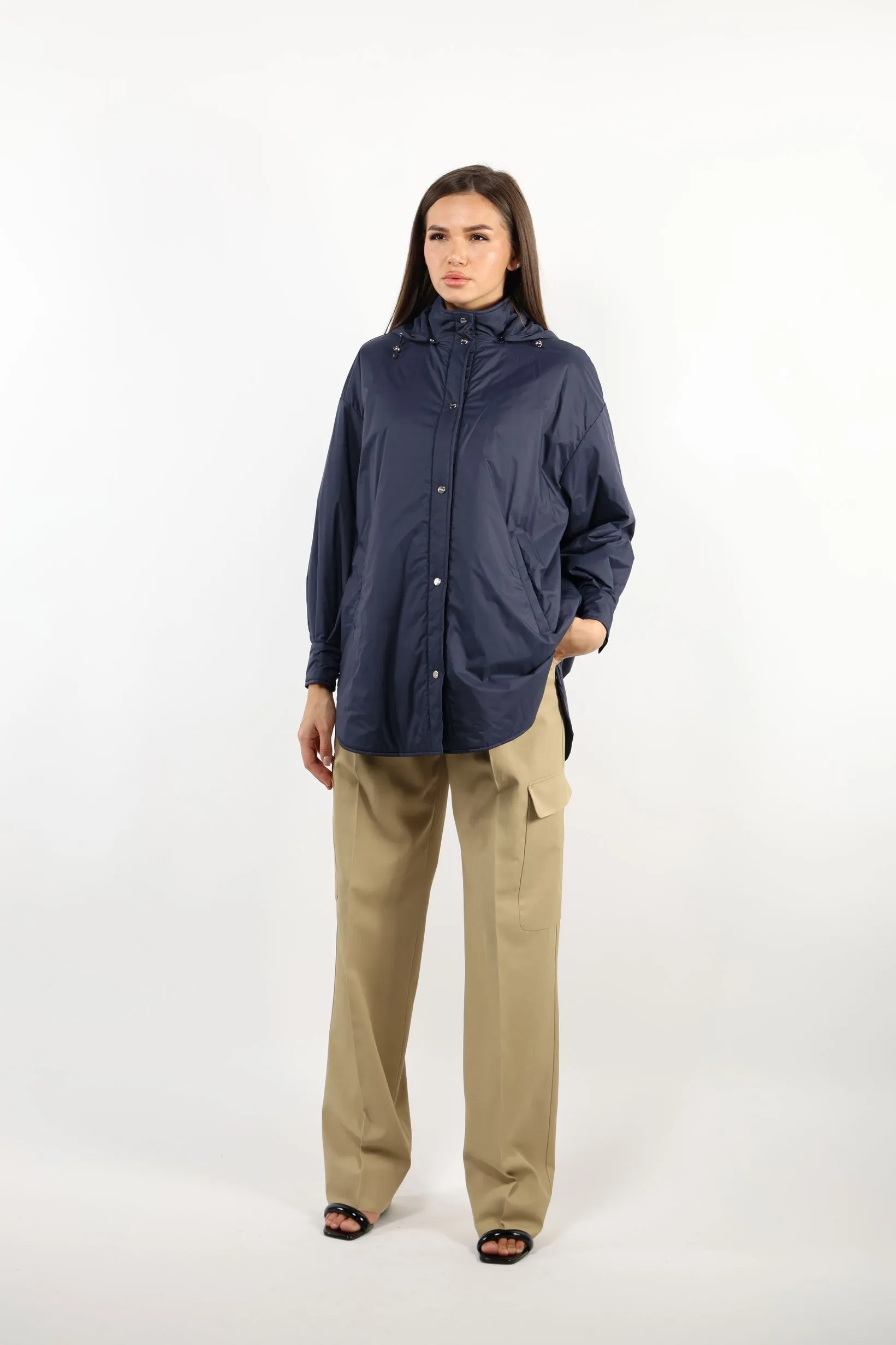 Chaqueta azul electrico