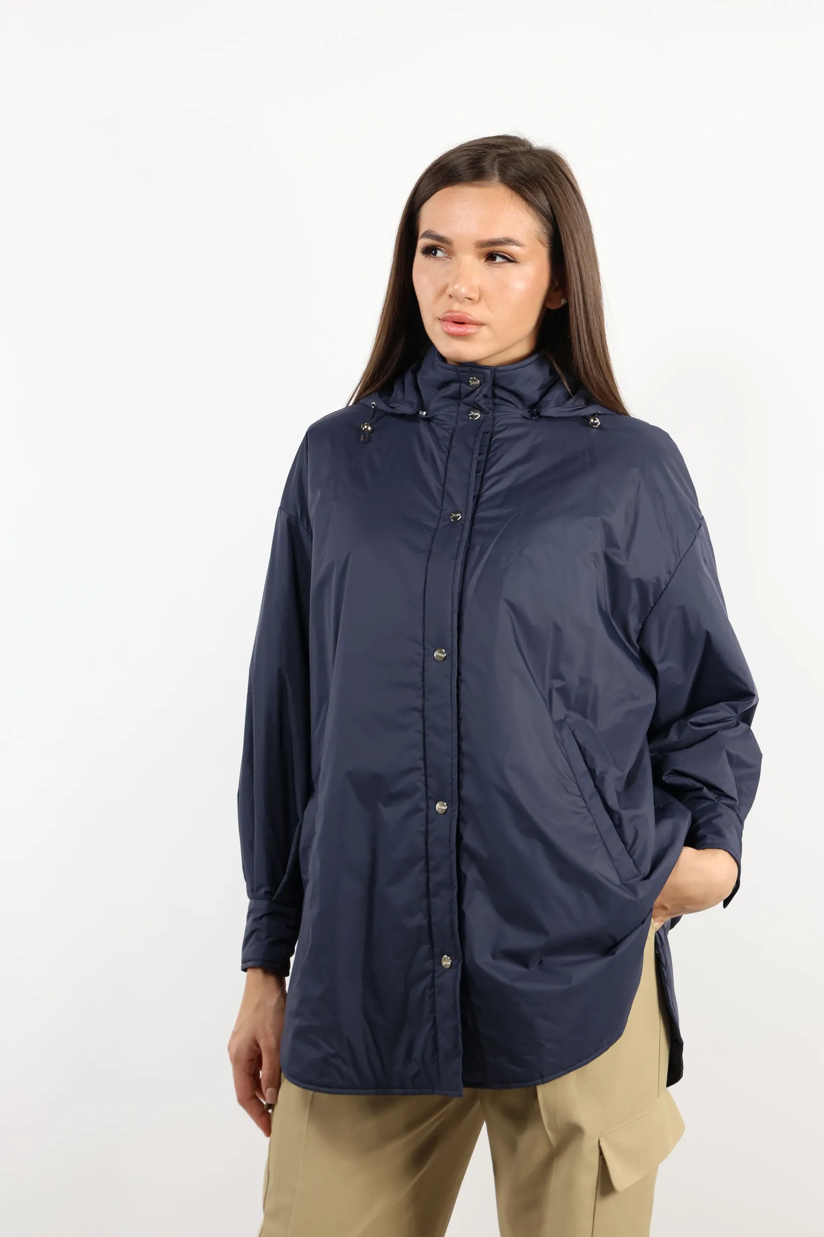 Chaqueta azul electrico