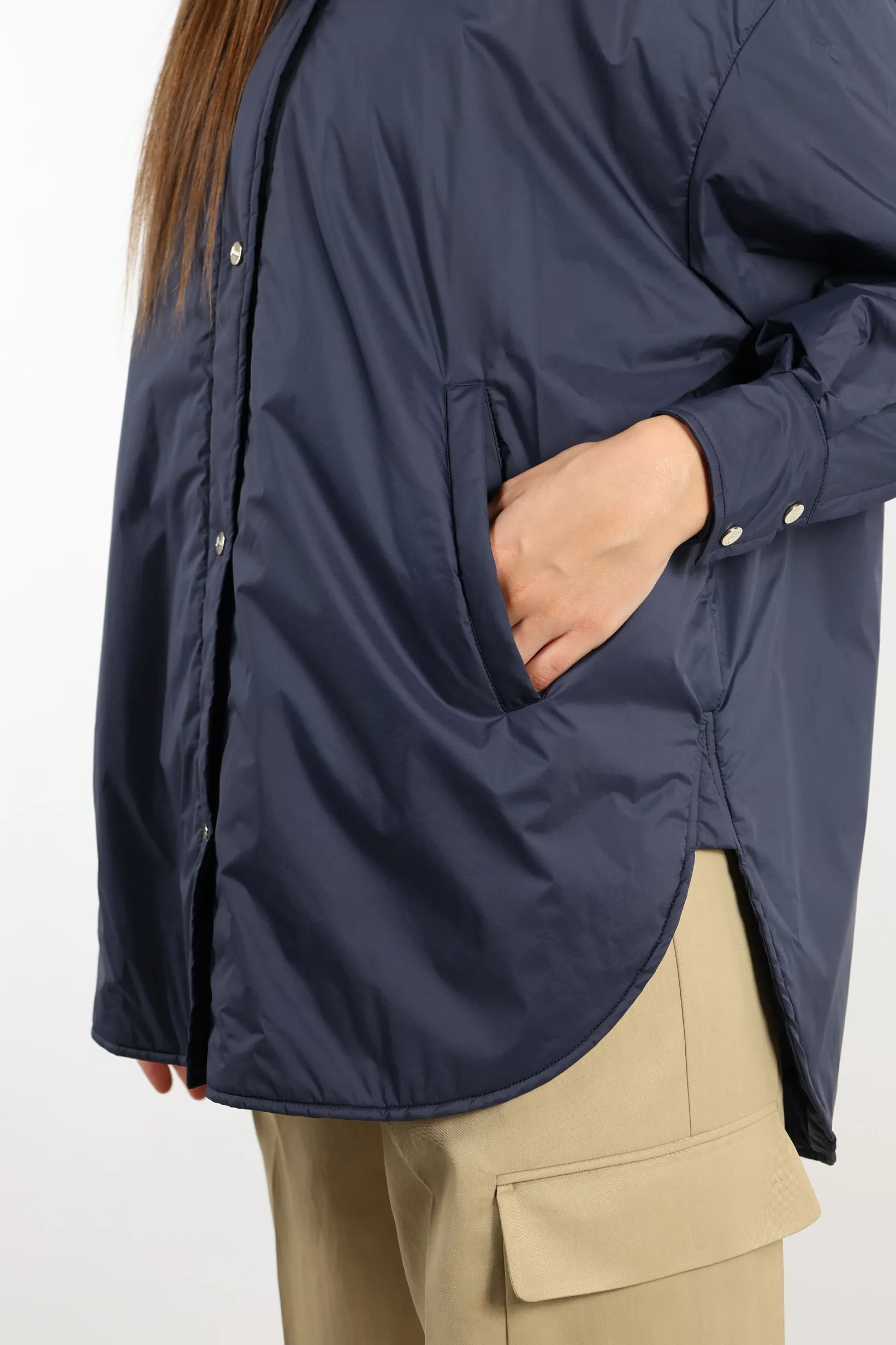 Chaqueta azul electrico