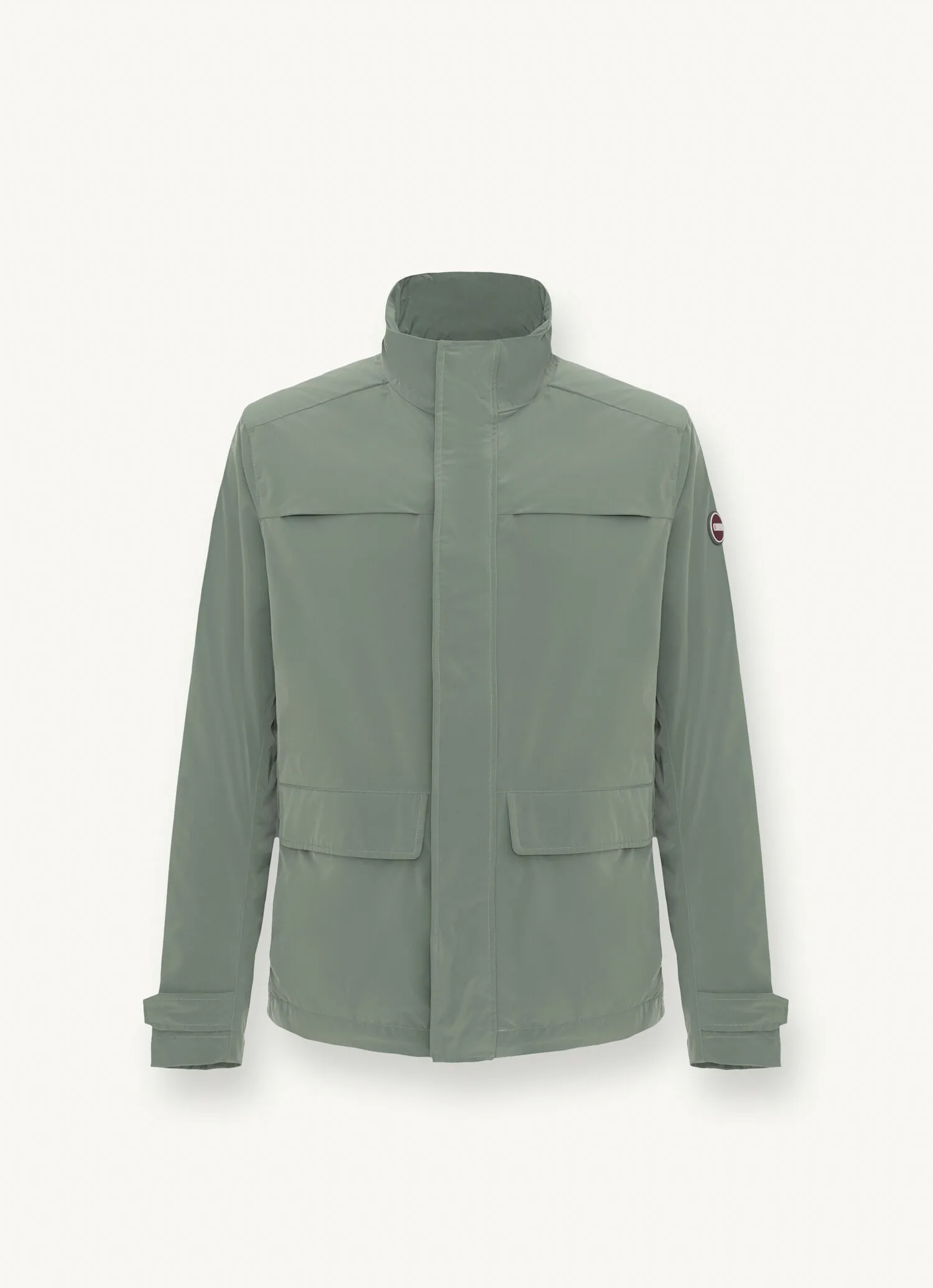 Chaqueta militar de tejido elástico