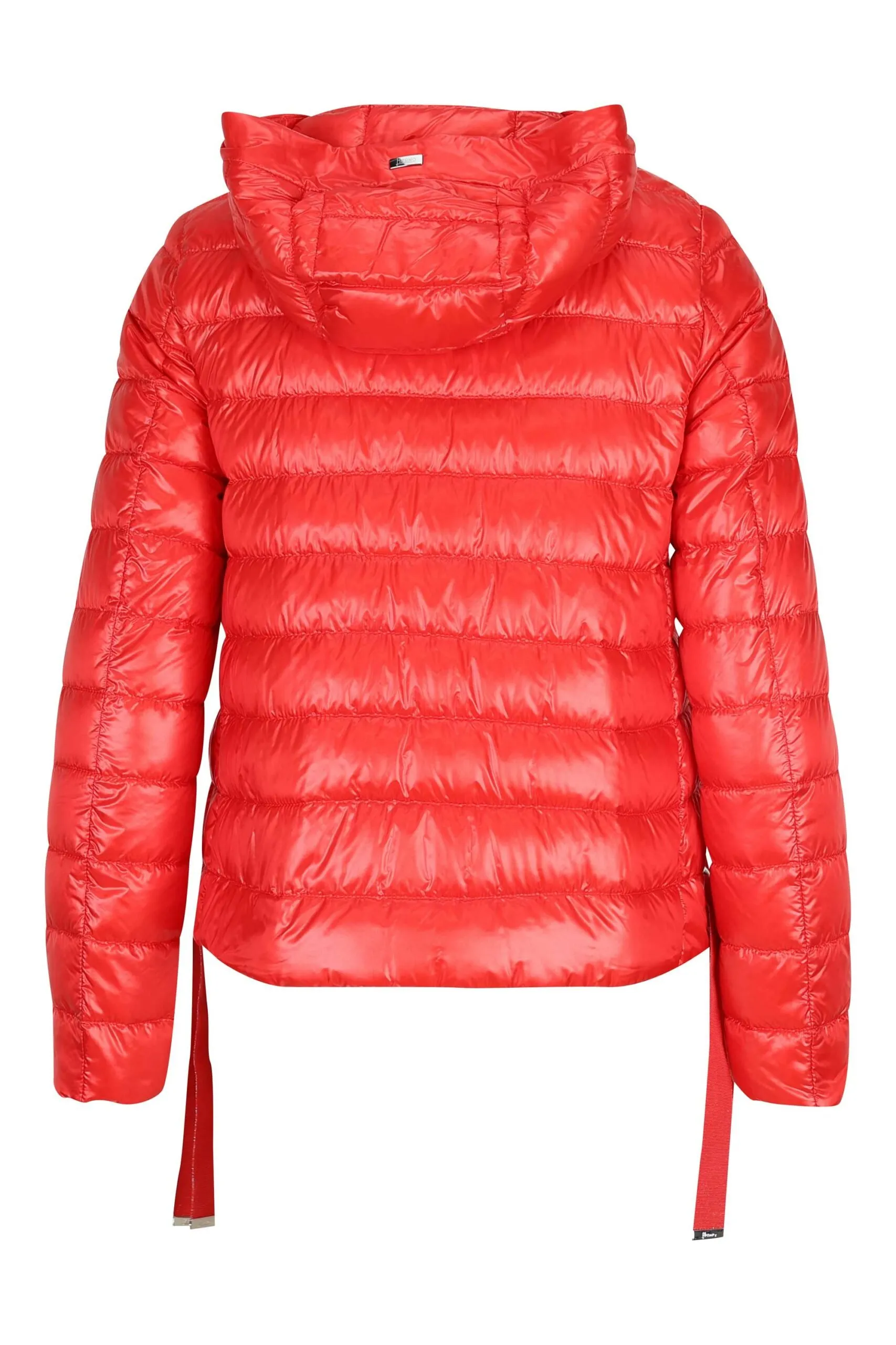 Chaqueta roja de tejido