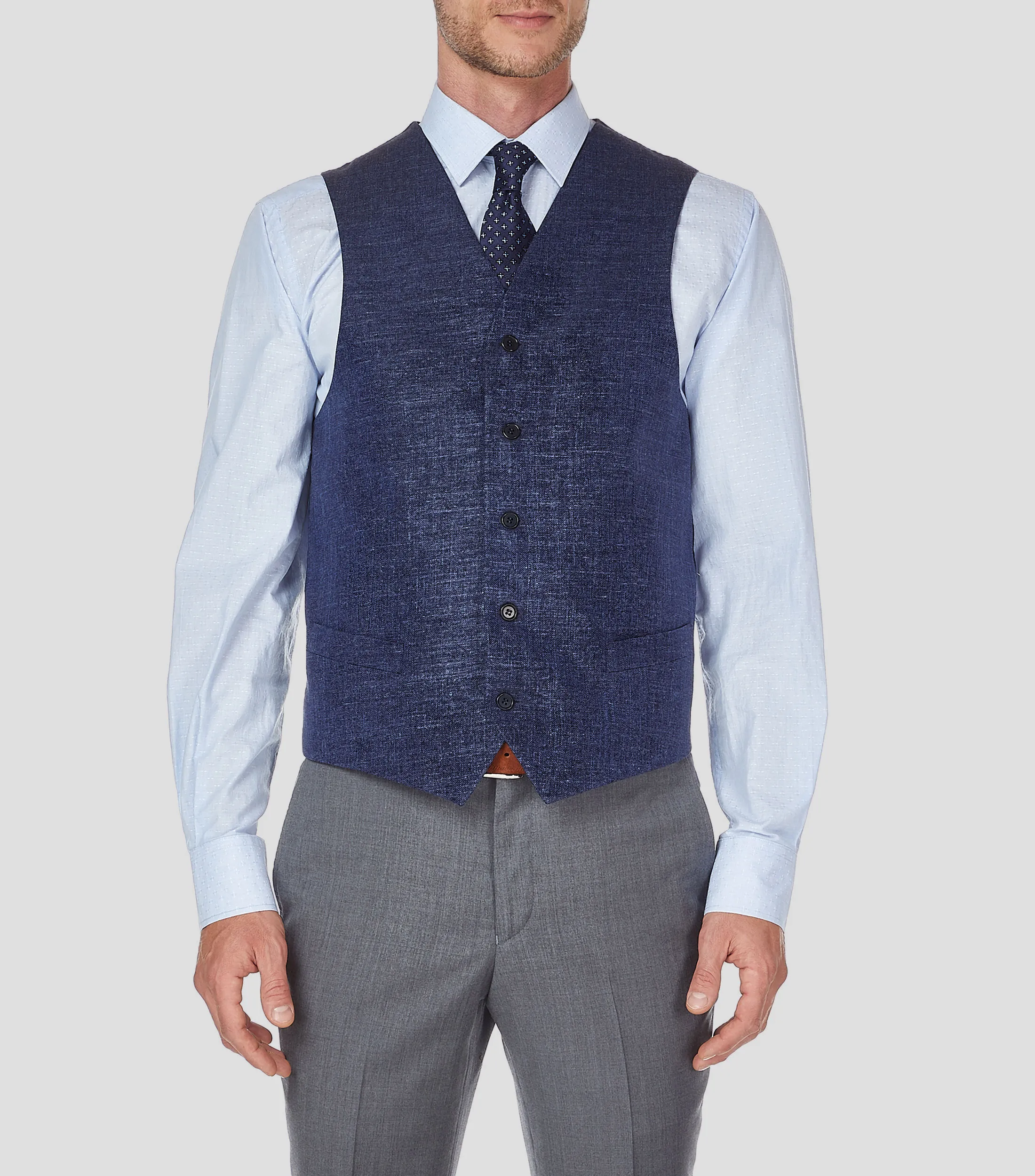 Chester & Peck Chaleco de vestir Hombre