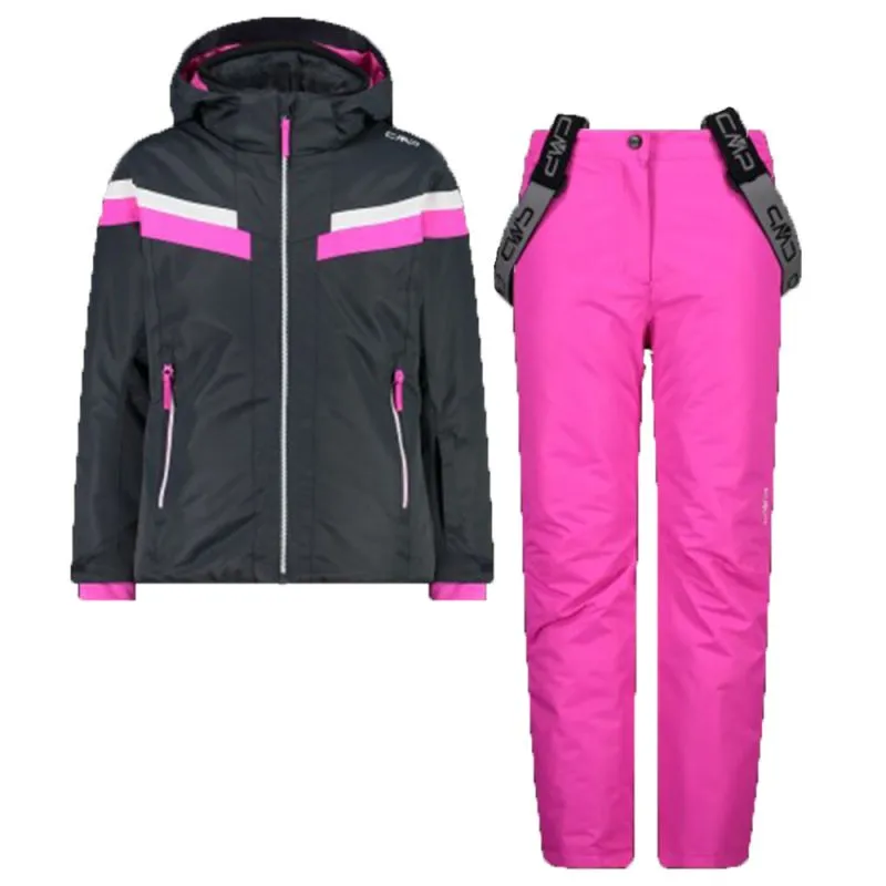 CMP Kid Set Chaqueta y Pantalón (Titanio) Niña