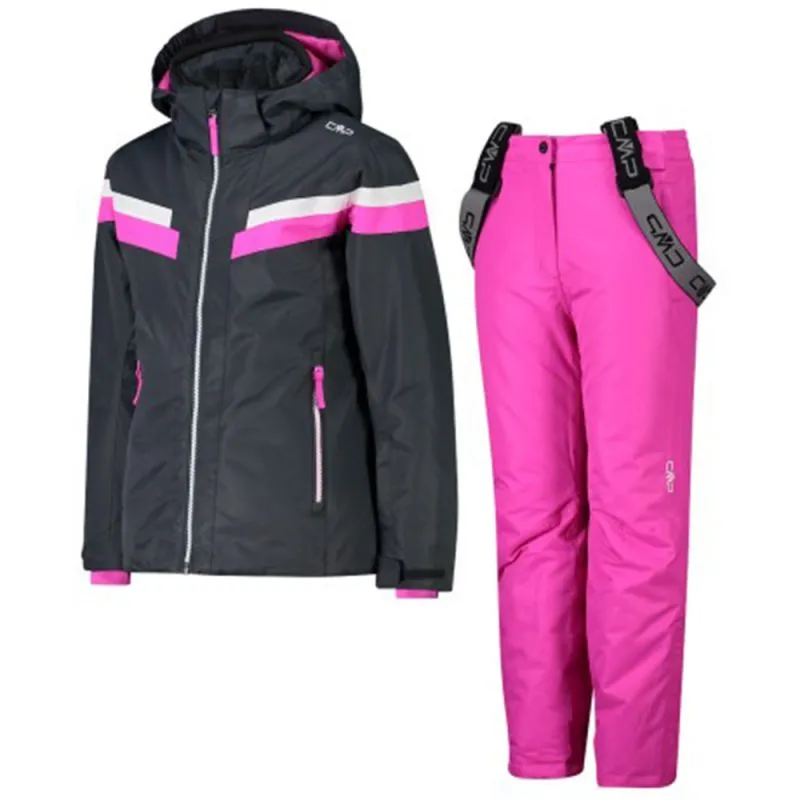 CMP Kid Set Chaqueta y Pantalón (Titanio) Niña