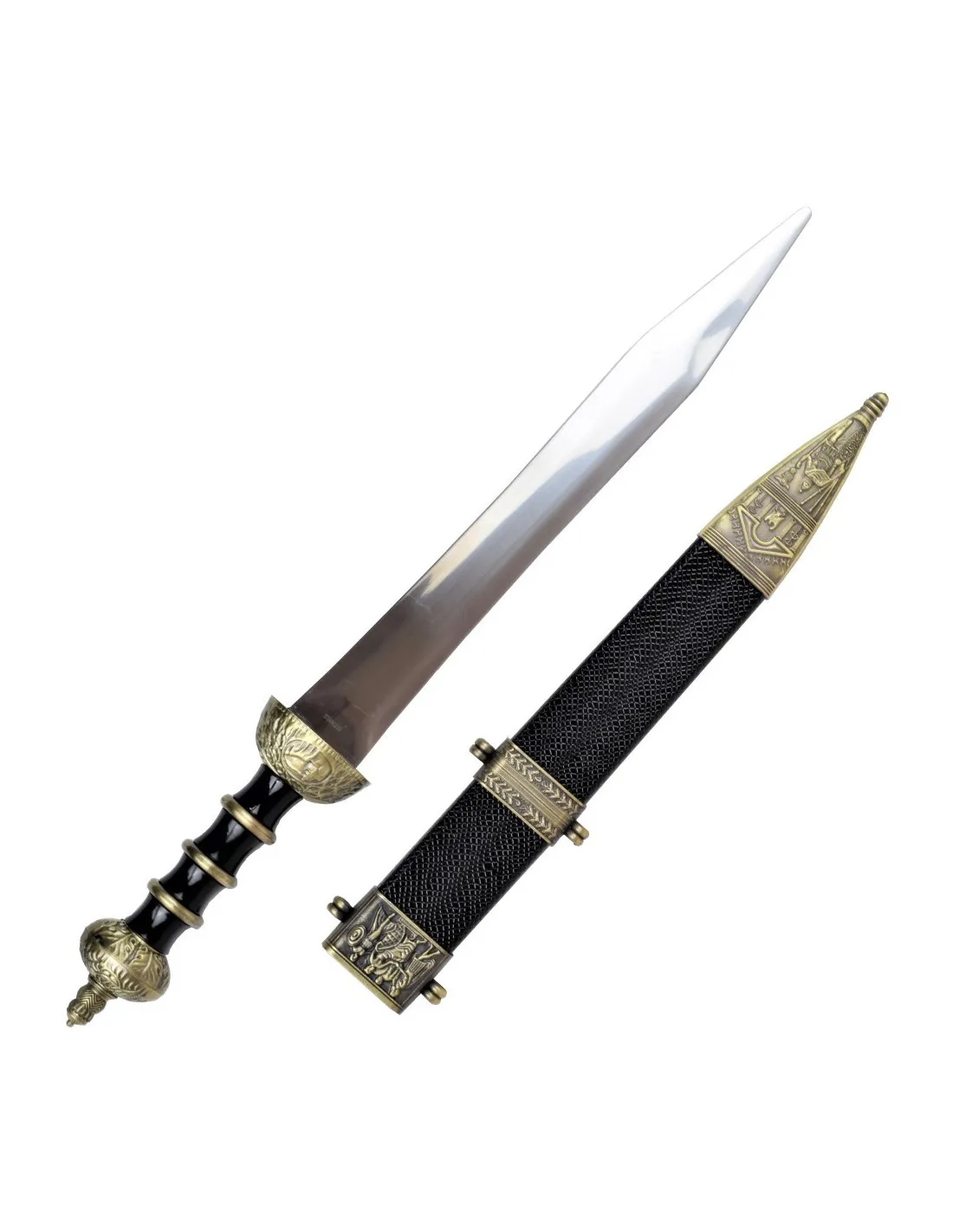 Daga ornamental legiones romanas con vaina (44 cm.)
