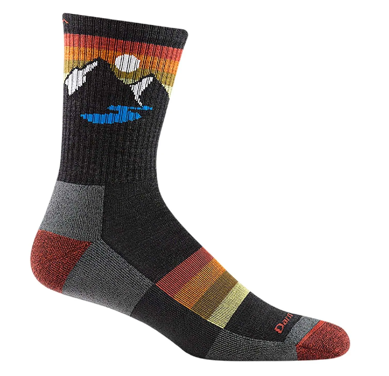 Darn Tough Sunset Ridge Micro Crew Lightweight with Cushion Men's