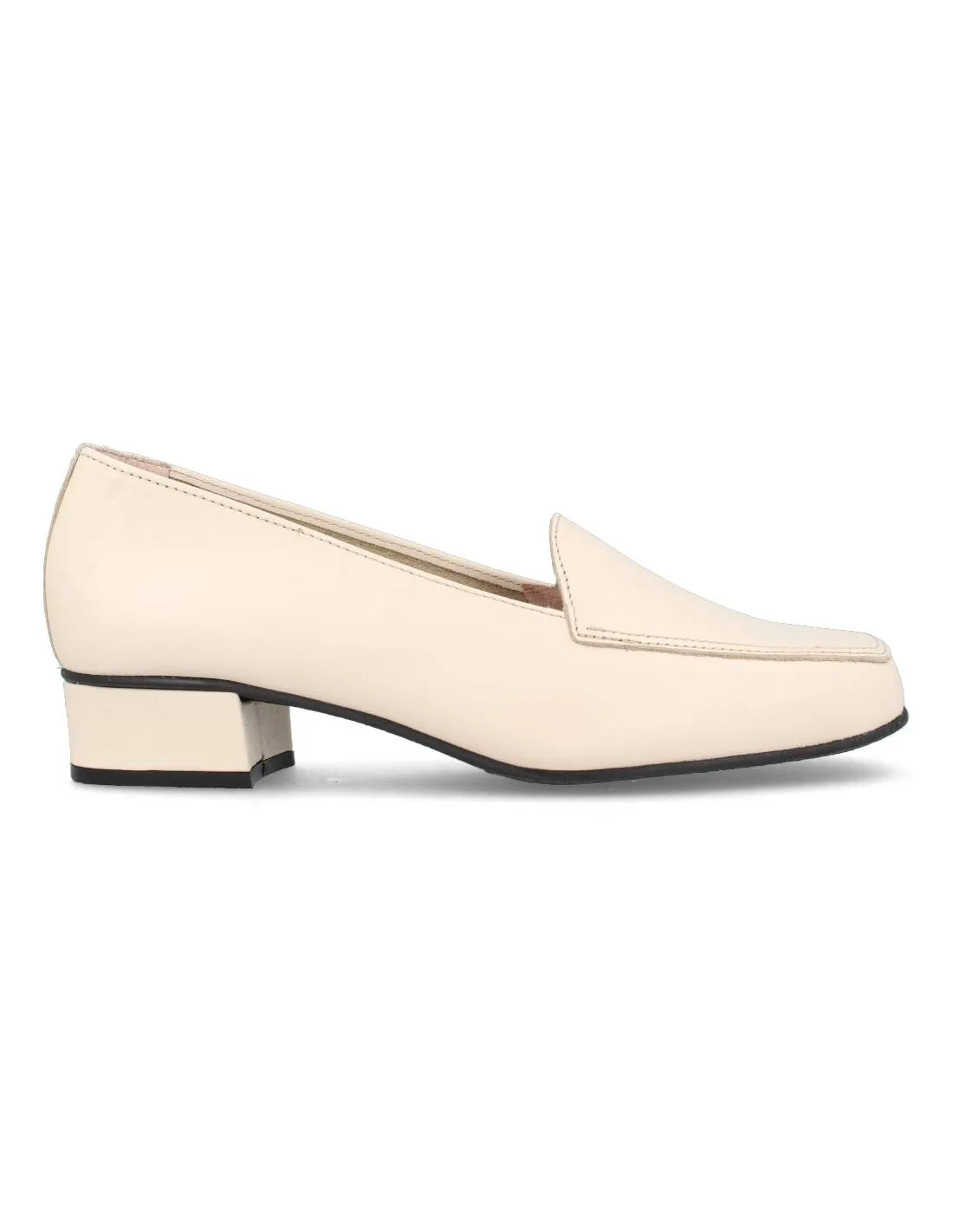 DCHICAS  MOCASíN TACóN LUX HIELO