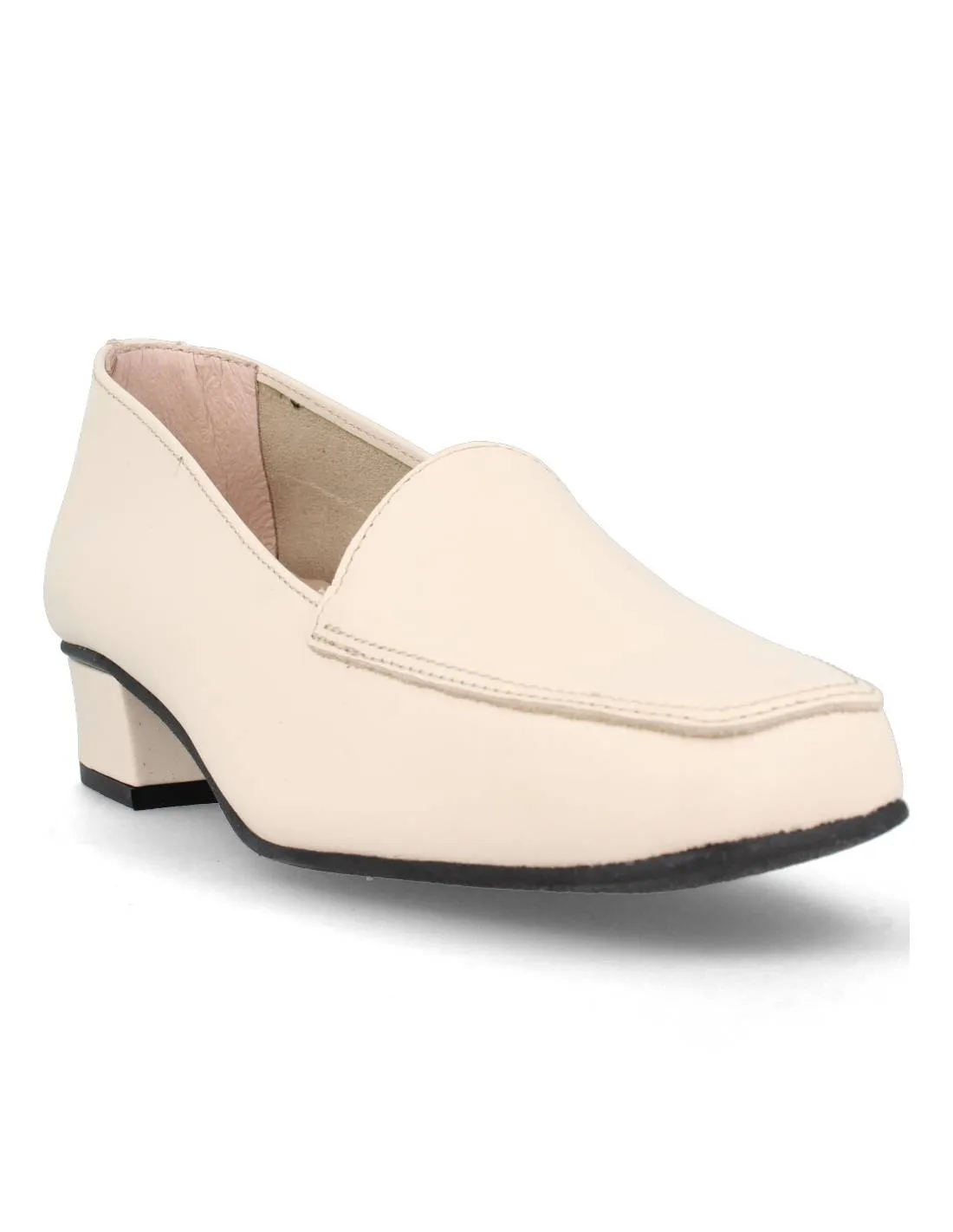 DCHICAS  MOCASíN TACóN LUX HIELO