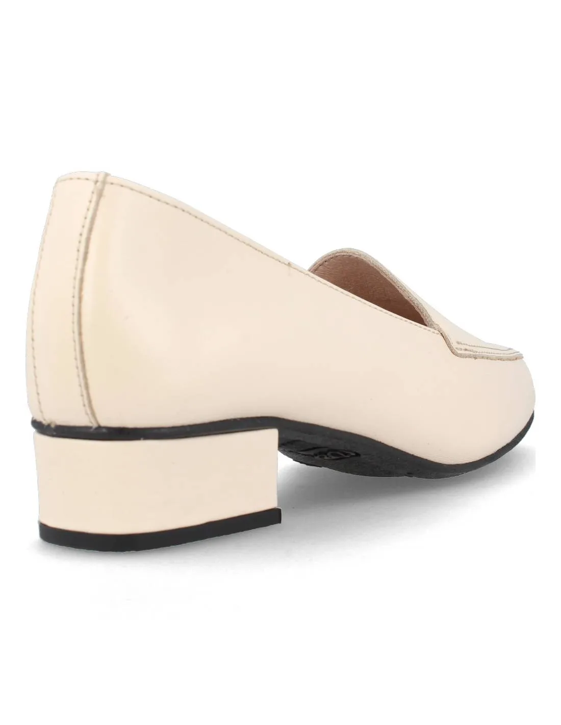 DCHICAS  MOCASíN TACóN LUX HIELO