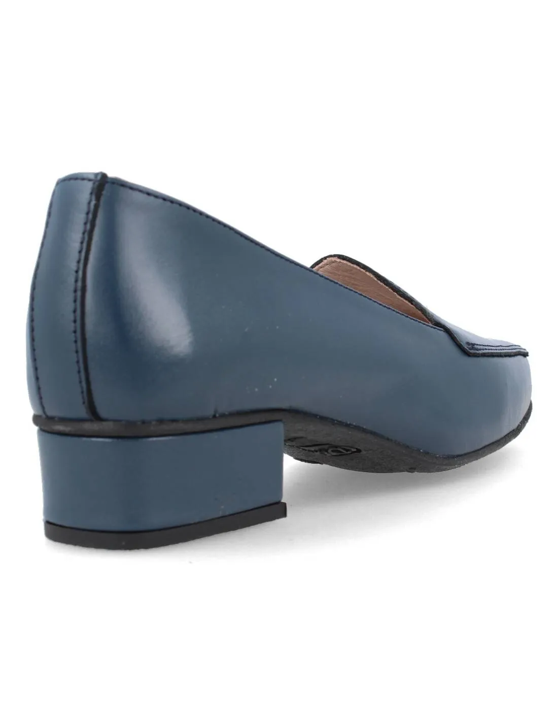 DCHICAS  MOCASíN TACóN LUX MARINO