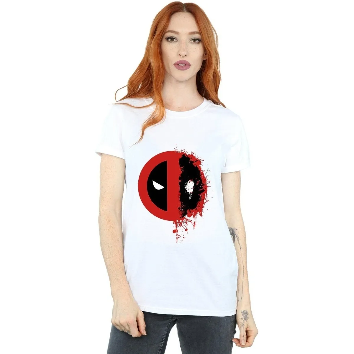 Deadpool Split Splat Logo
