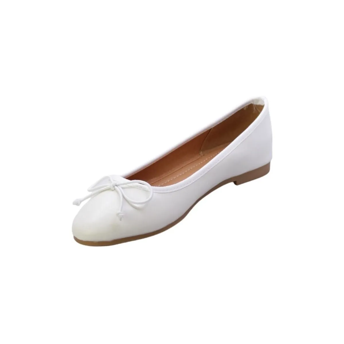 DECOLLETE BALLERINA DONNA BIANCO E3301ABI