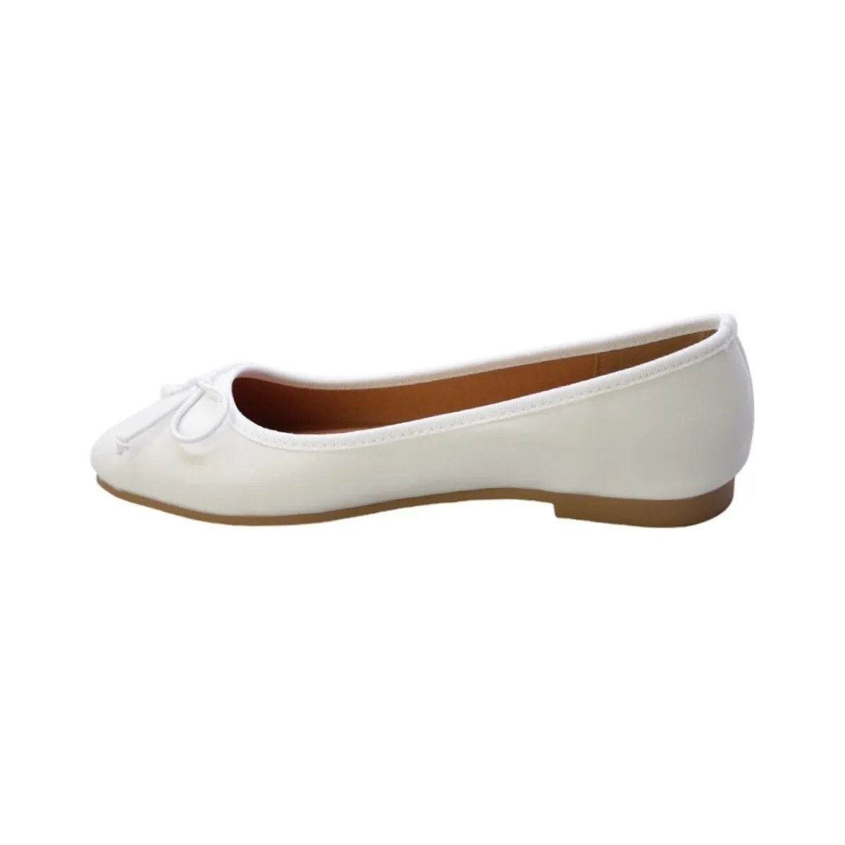 DECOLLETE BALLERINA DONNA BIANCO E3301ABI