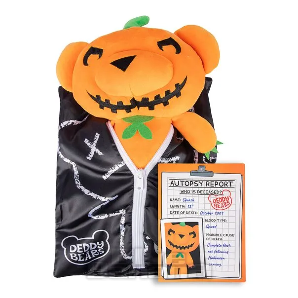 Deddy Bears Calabaza Felpa (Bolsa Para Cadáveres)