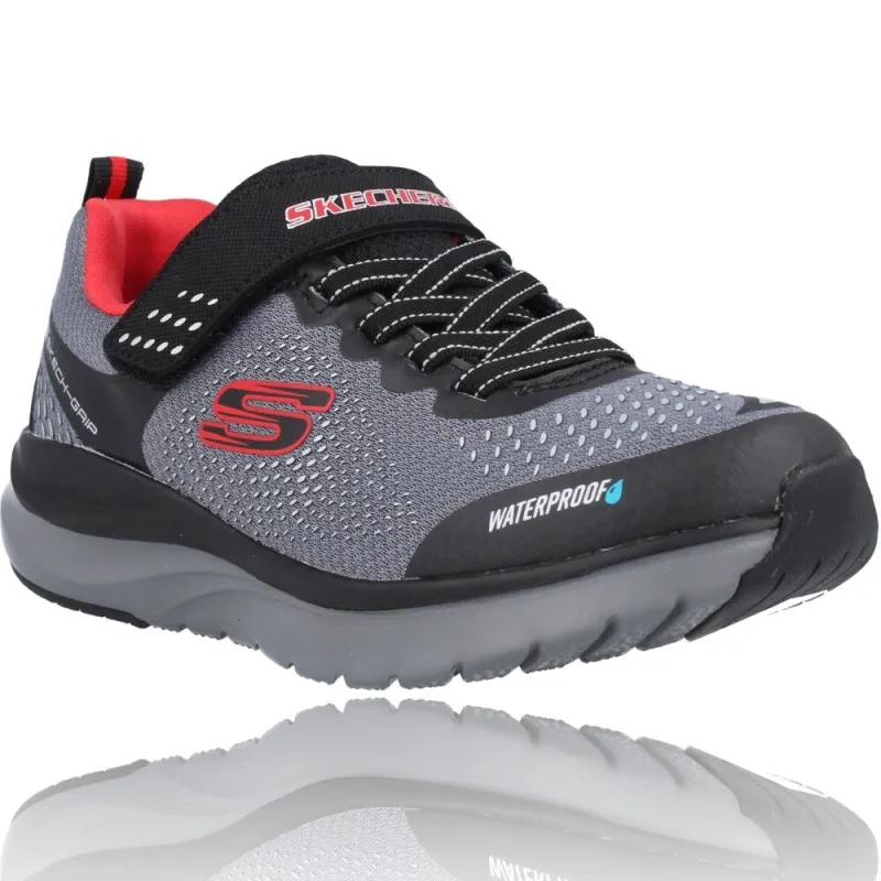 DEPORTIVAS NIñOS WATERPROOF DE SKECHERS ULTRA GROOVE  AQUASONIK 403847L