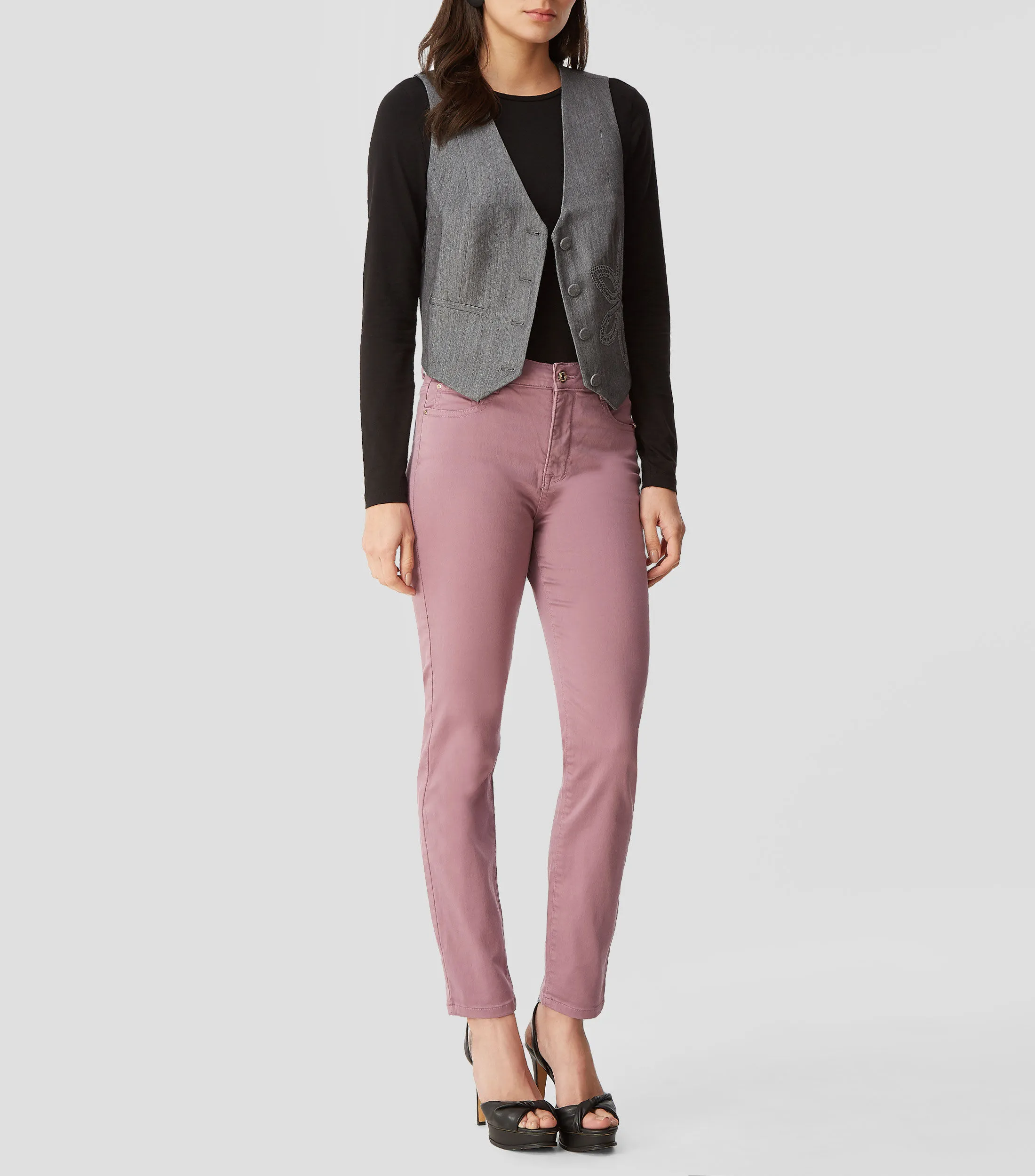 Desigual Chaleco de Vestir Mujer