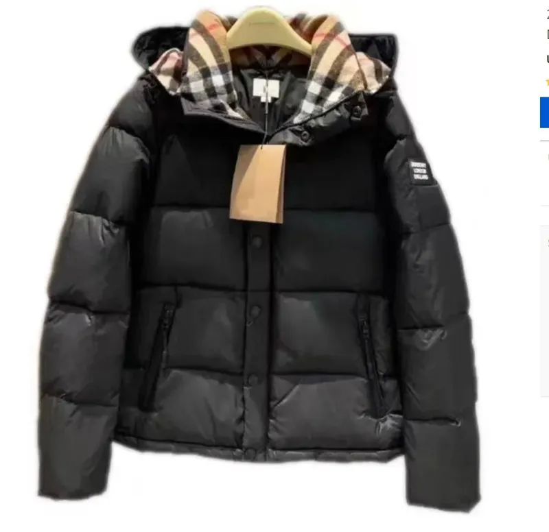 Diseñador Parkas Winter Puffer Jackets Luxury Mens Down Chaqueta Hombres Mujeres Engrosamiento de ropa para hombres cálidos capa