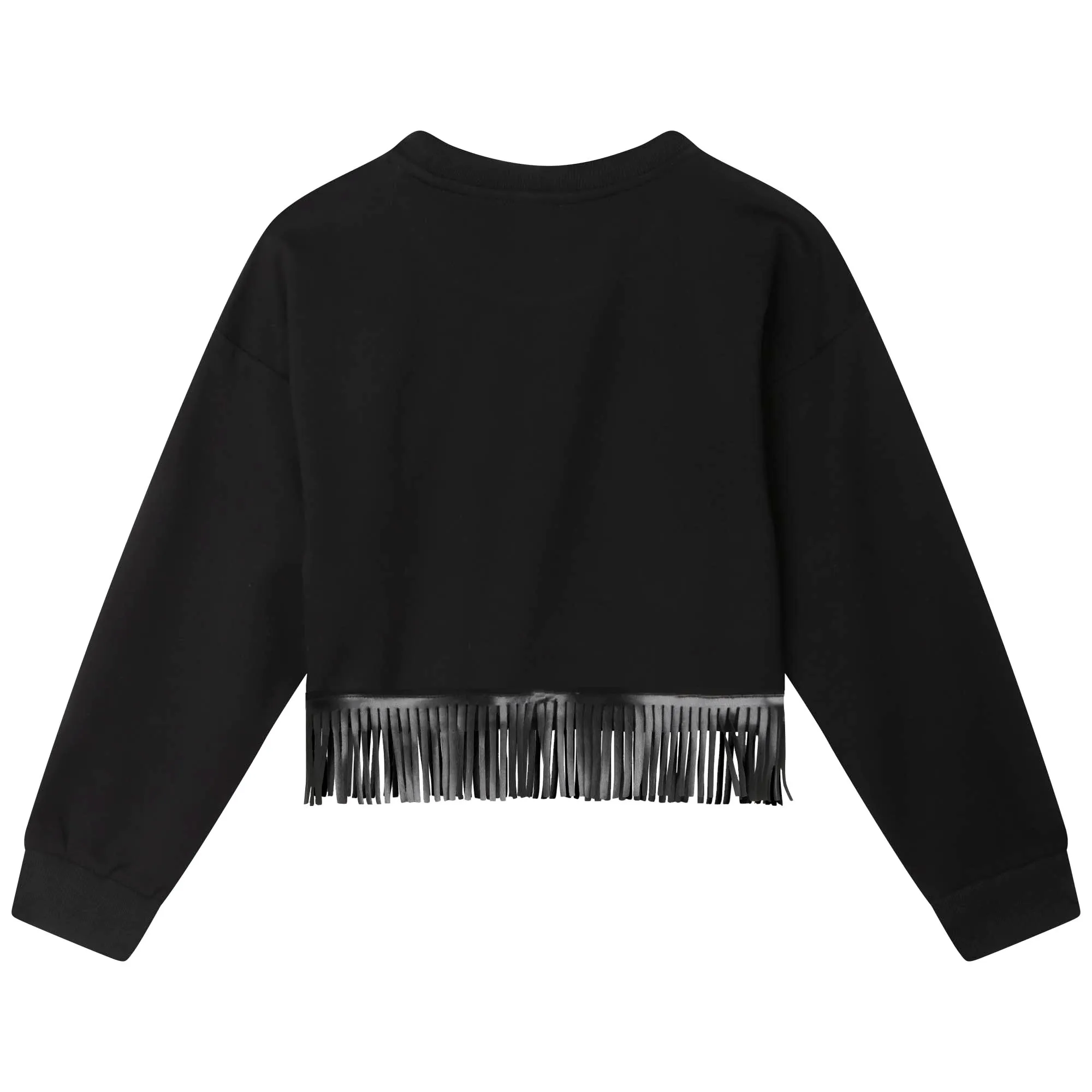 DKNY Suéter con flecos