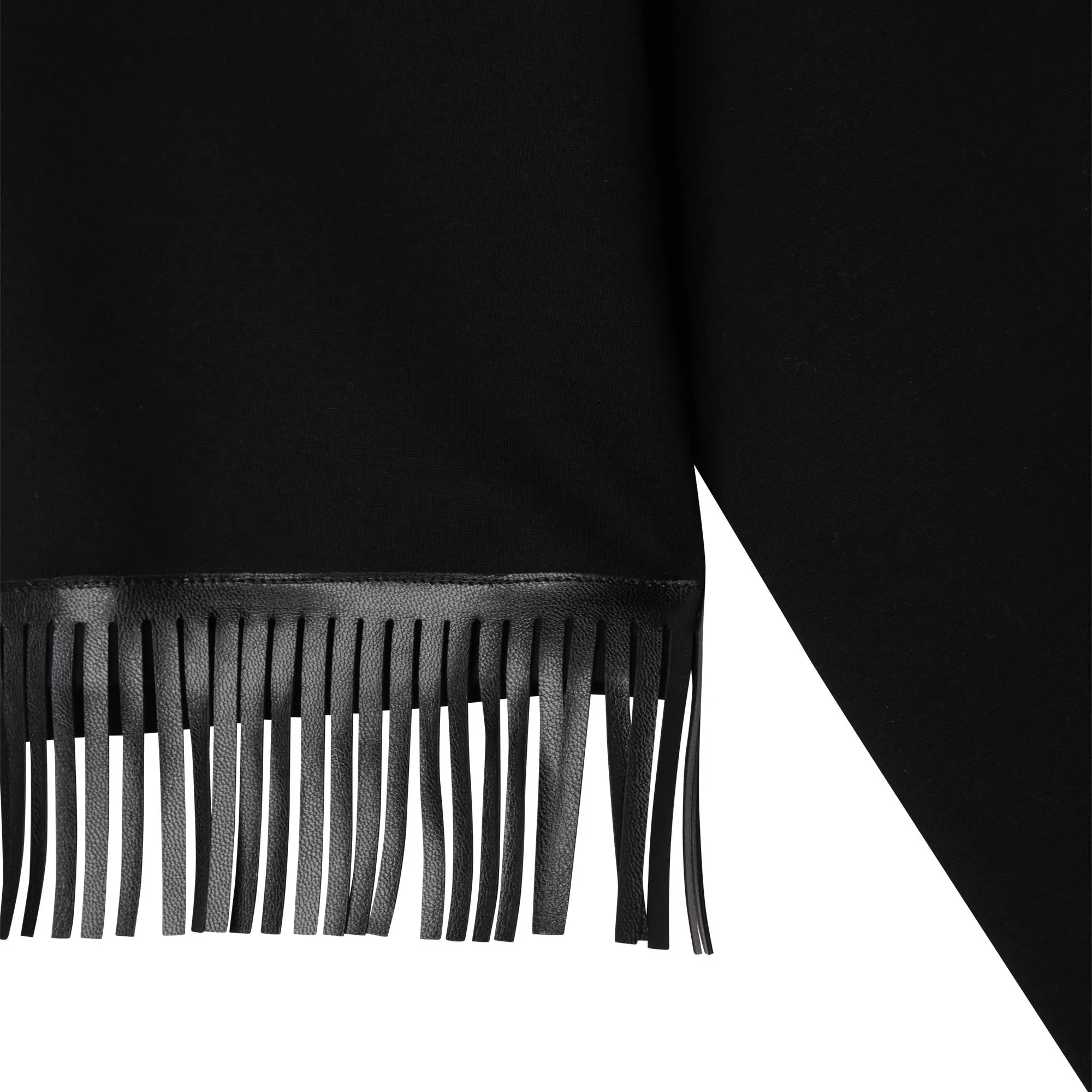 DKNY Suéter con flecos