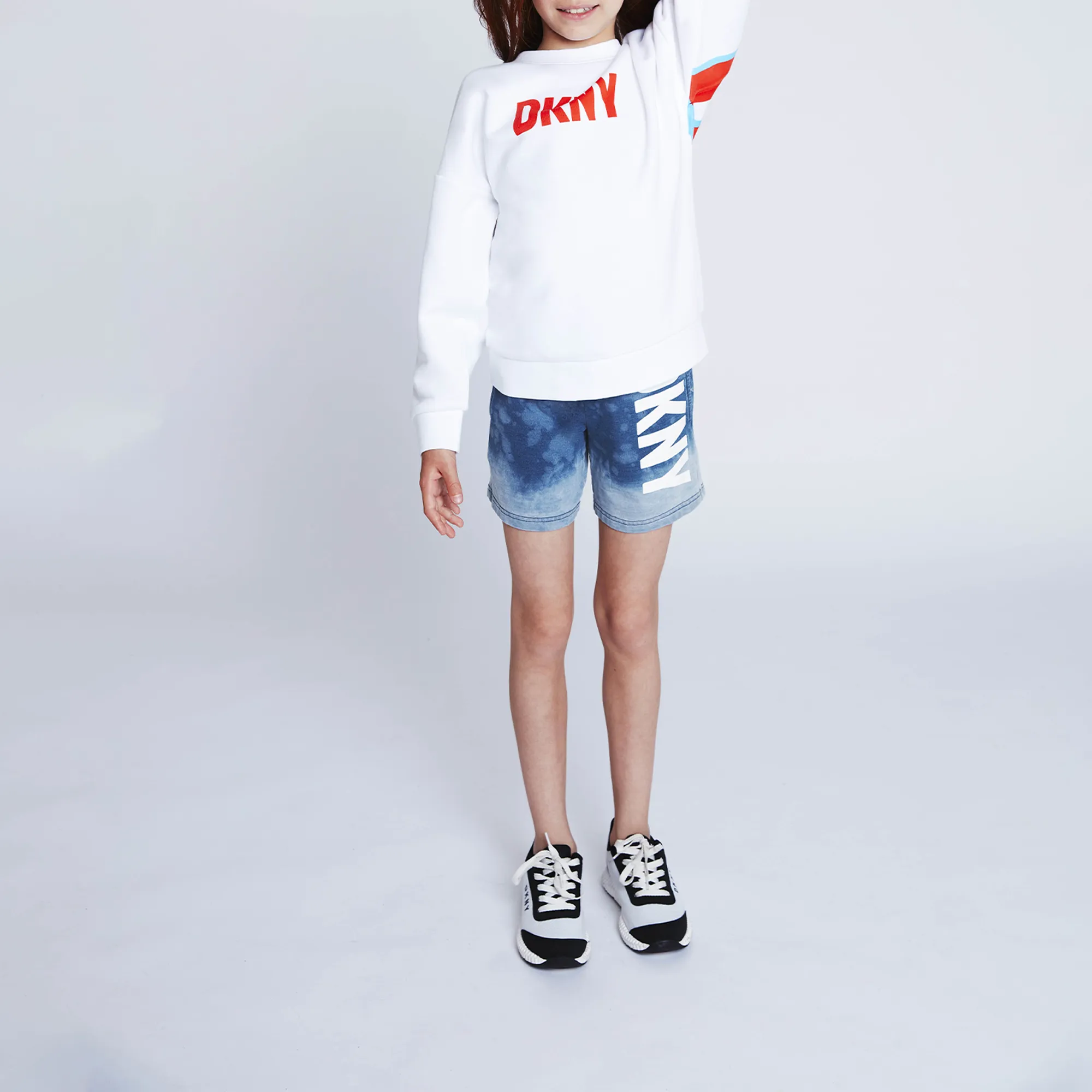 DKNY Suéter de muletón