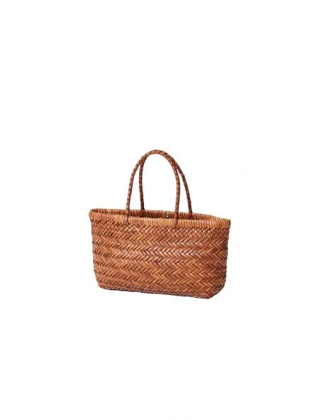 DRAGON Bolsa Mini Flat Gora Mujer Cuoio