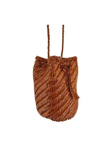 DRAGON Bolsa Pompom D0uble Jump Mujer Tan