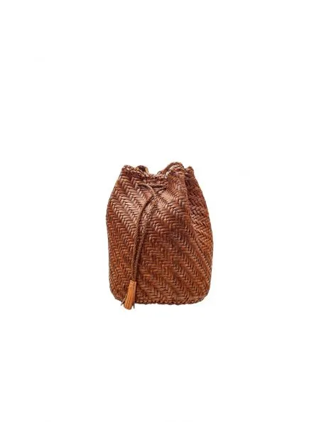 DRAGON Bolsa Pompom D0uble Jump Mujer Tan