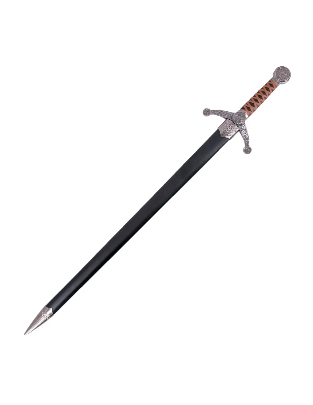 Espada con vaina decorada Nudo Celta en el pomo (104 cm.)