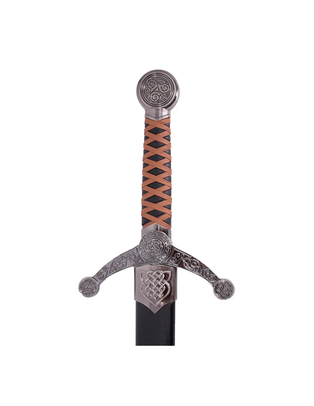 Espada con vaina decorada Nudo Celta en el pomo (104 cm.)