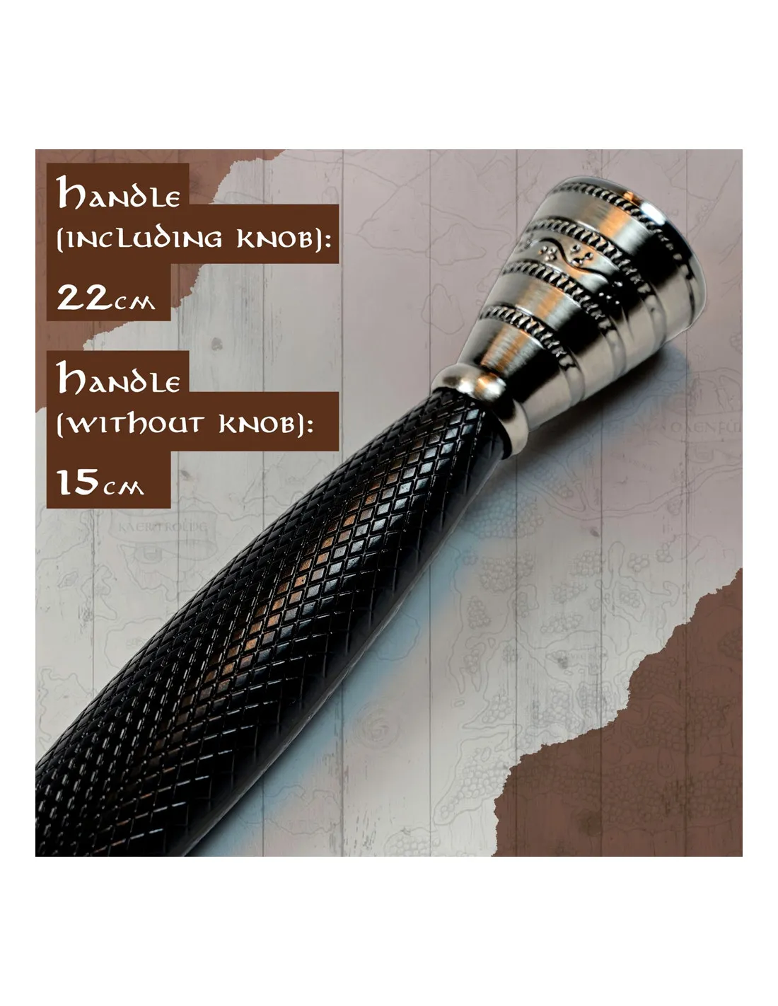 ESPADA GERALT DE RIVIATHE WITCHER DECORATIVA CON VAINA
