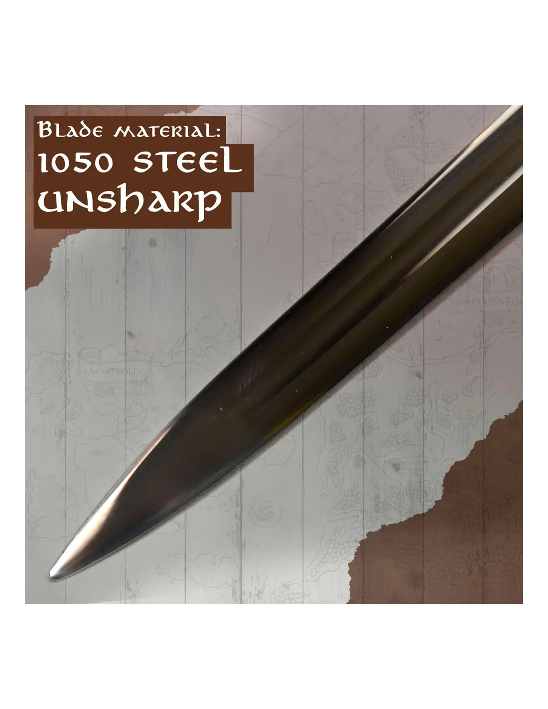 ESPADA GERALT DE RIVIATHE WITCHER DECORATIVA CON VAINA