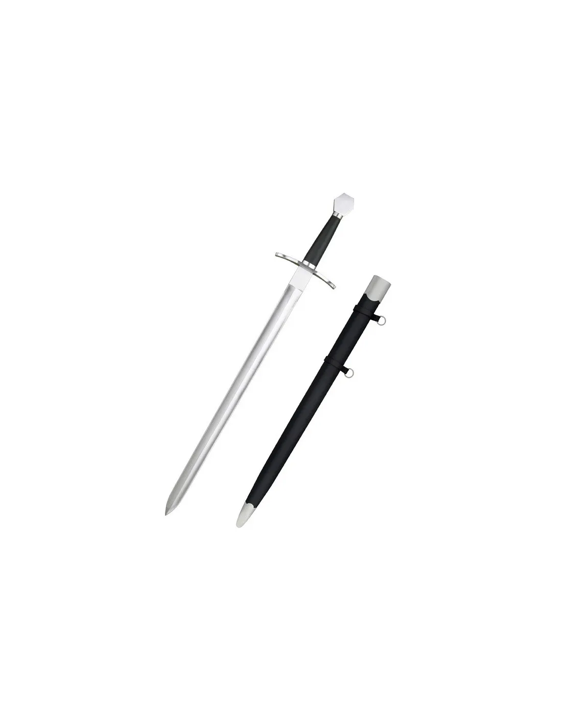 Espada Medieval Agincourt, a una mano, con vaina (90 cm.)