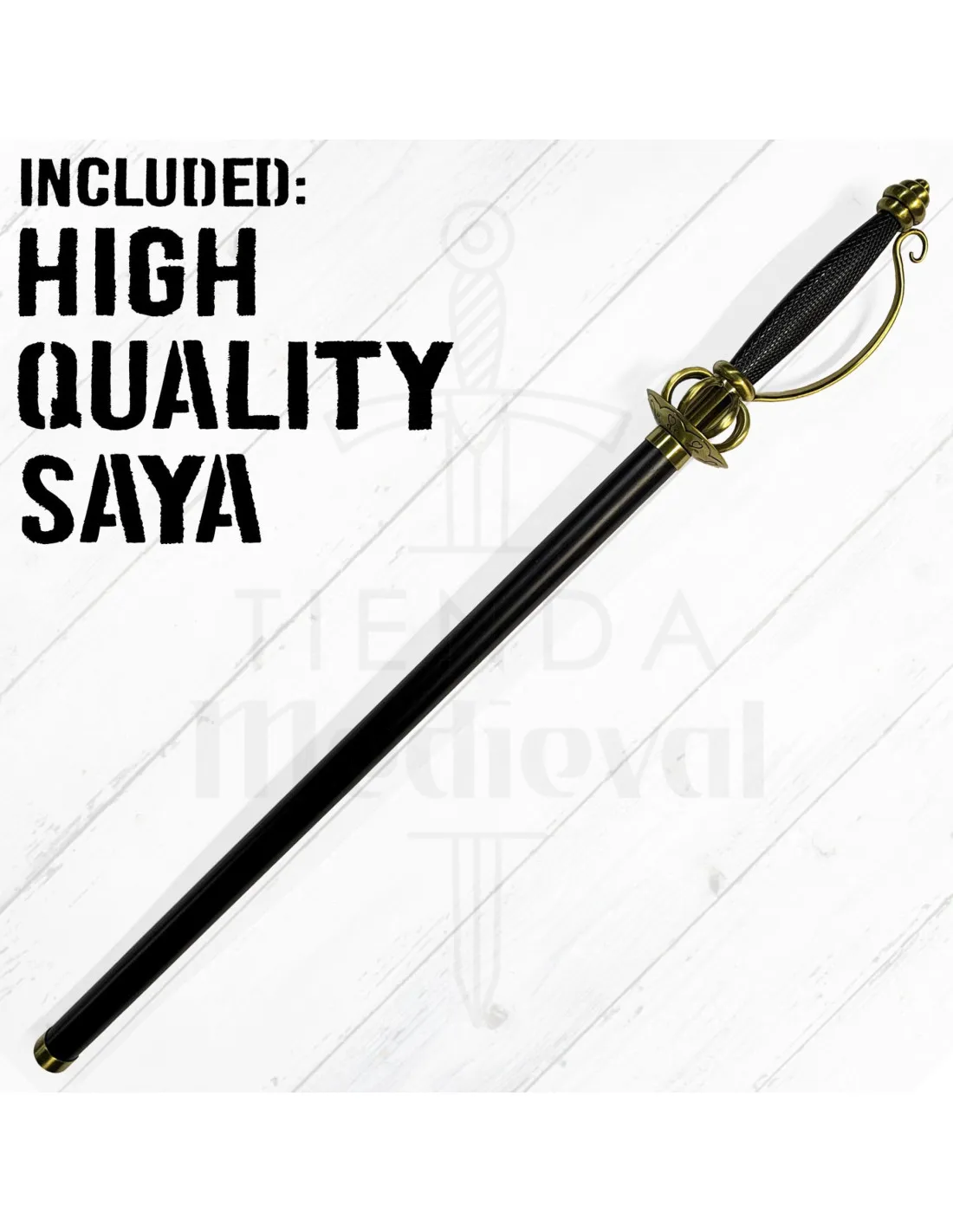 ESPADA NO OFICIAL CON FUNDA DE CAVENDISH  ONE PIECE